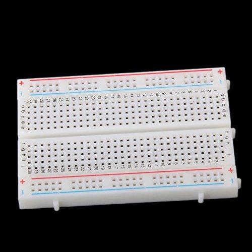 400 Tie Points Solderless Self-Adhesive Breadboard Nickel Plated Bread Board Or Solderless Pieces PCB Circuit Test Board, Project Board for DIY Projects - Robotbanao.com