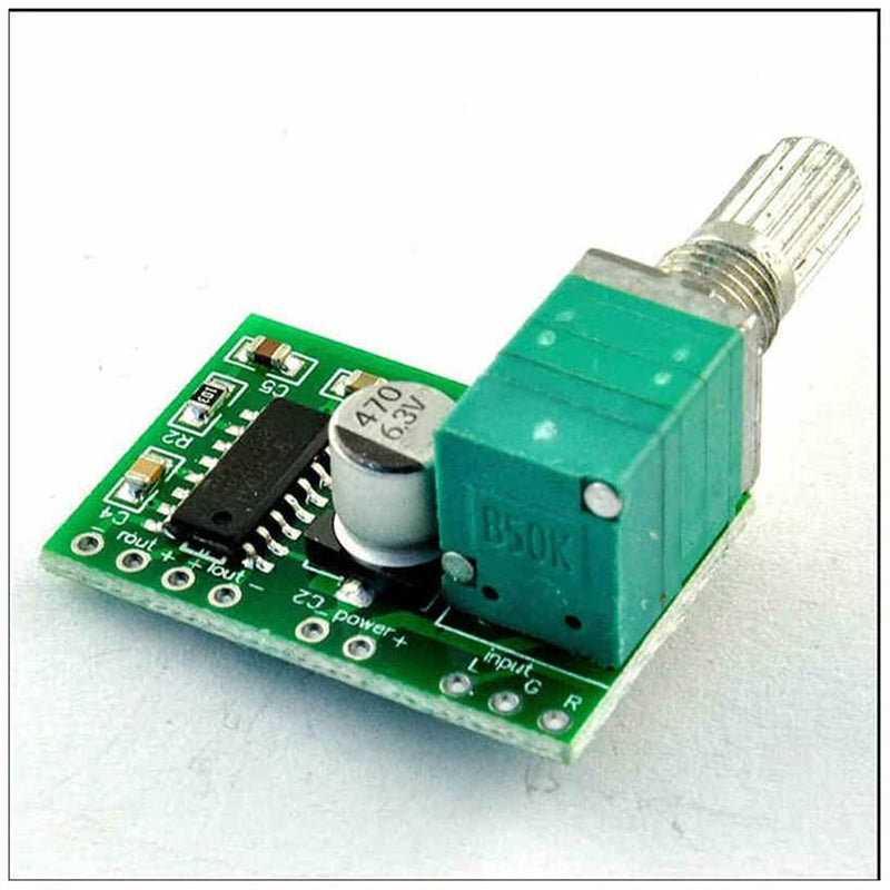 PAM8403 Mini 5V Audio Amplifier Board with Switch Potentiometer