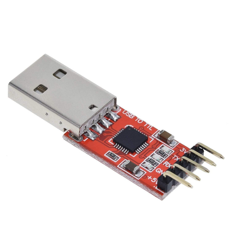 CP2102 USB 2.0 to TTL UART Module 5-Pin Serial Converter STC Replace FT232 Module Compatible with Windows 7,8,10,Linux,Mac OSX - Robotbanao.com