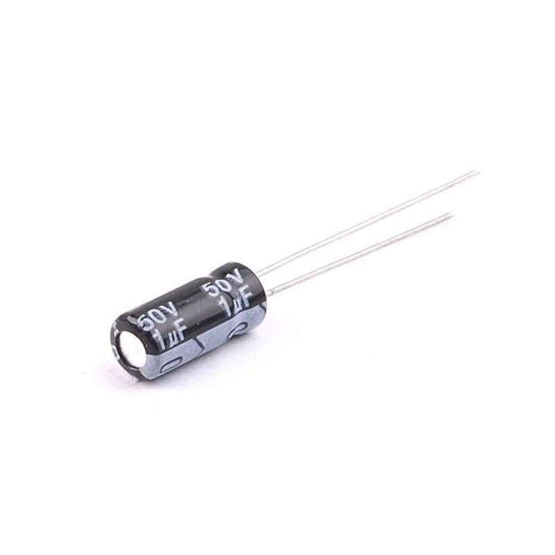 1 uF 50V Electrolytic Capacitor - Robotbanao.com