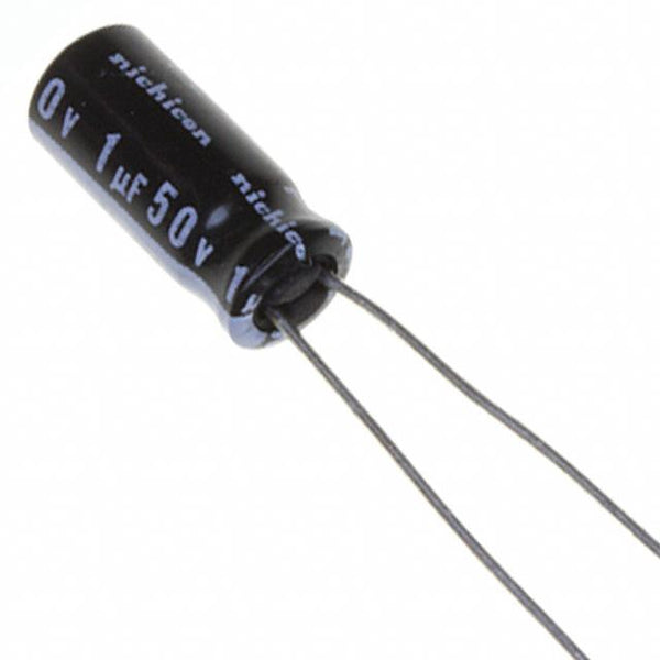 1 uF 50V Electrolytic Capacitor - Robotbanao.com