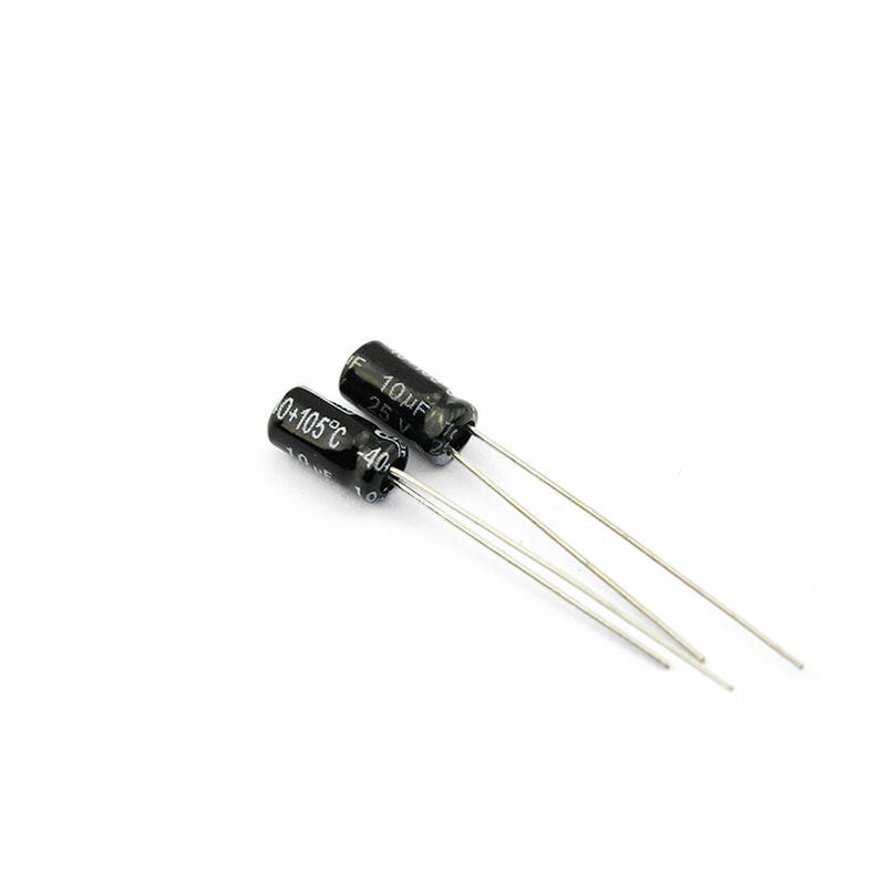 10 uF 25V Electrolytic Capacitor - Robotbanao.com