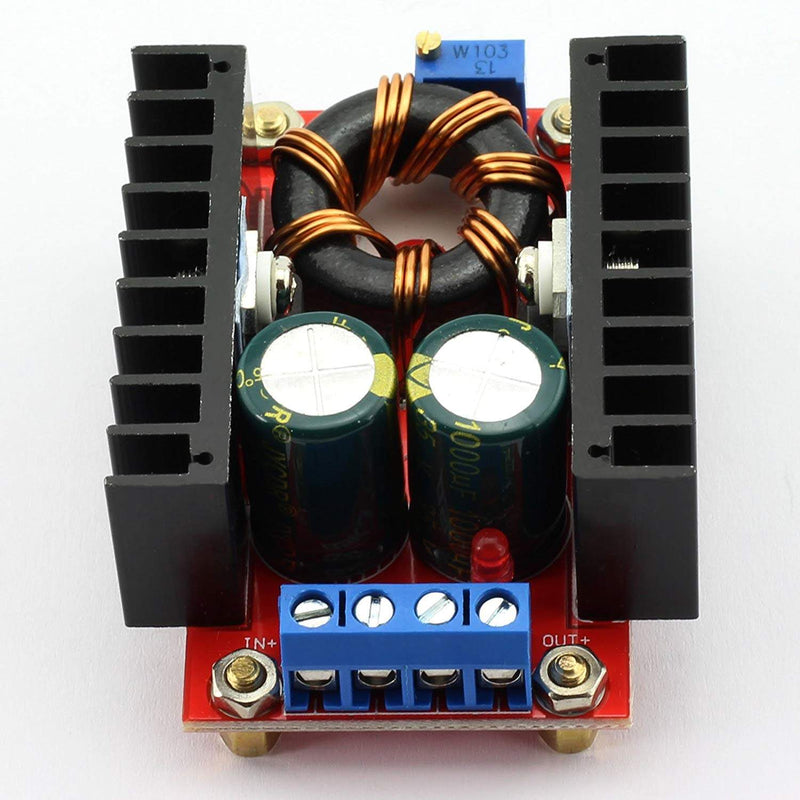 150W Adjustable 12-32V to 12-35V DC DC Laptop Pieces Car Power Boost Converter Module - Robotbanao.com