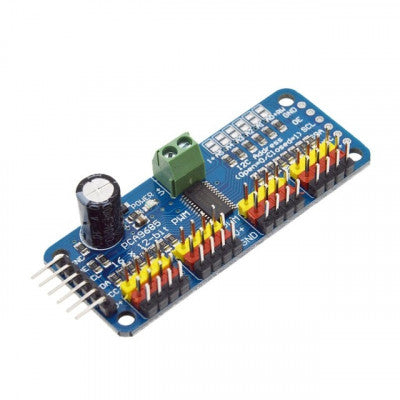 PCA9685 – 16 Channel 12-Bit PWM Servo Motor Driver I2C Module For Arduino