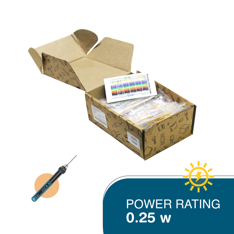 EBRTH02 50 Value Resistor Kit (Pack of 1000)