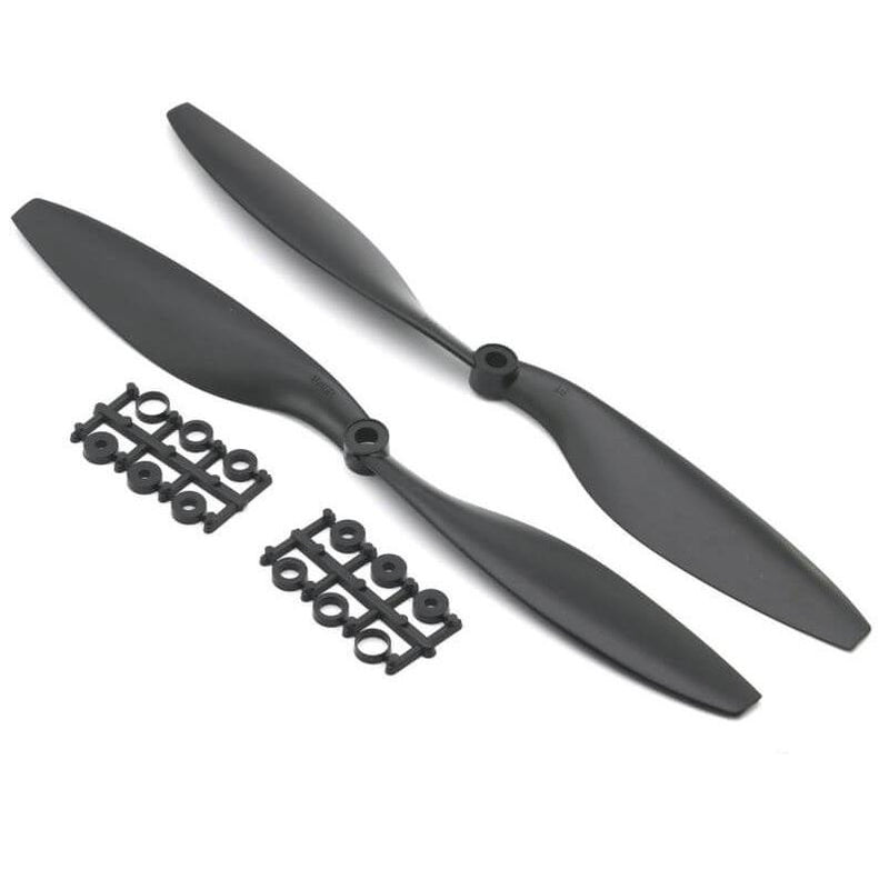 2 Set of 1045/1045R Multi Rotor Quad-copter OEM Propeller, Black, Set of 2 - Robotbanao.com
