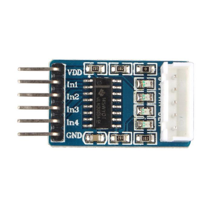 28ybj-48 DC 5V 4 Phase 5 Wire Stepper Motor With ULN2003 Driver Board - Robotbanao.com