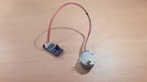 28ybj-48 DC 5V 4 Phase 5 Wire Stepper Motor With ULN2003 Driver Board - Robotbanao.com