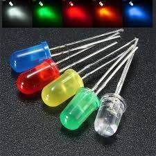 5mm Multicolor Slow Blinking Dynamics LED Diode Lights (Flashing Round DC) Bright Lighting Bulb Lamps Electronics Components Flicker Light Emitting Diodes - 250 Pieces