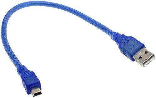 USB-2.0 Mini B Cable for Arduino Nano (20 cm)