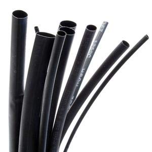 Heat Shrink Sleeve 8mm Black 1meter Industrial Grade WOER (HST)
