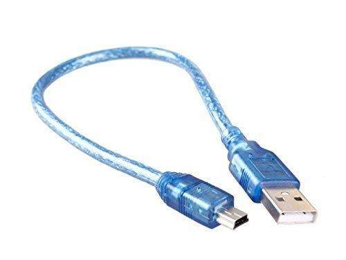 USB-2.0 Mini B Cable for Arduino Nano (20 cm)