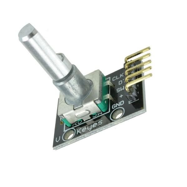 360 Rotary Decoder Encoder Module KY-040 Arduino Compatible Or Speed and Direction Measurement Sensor Module - Robotbanao.com