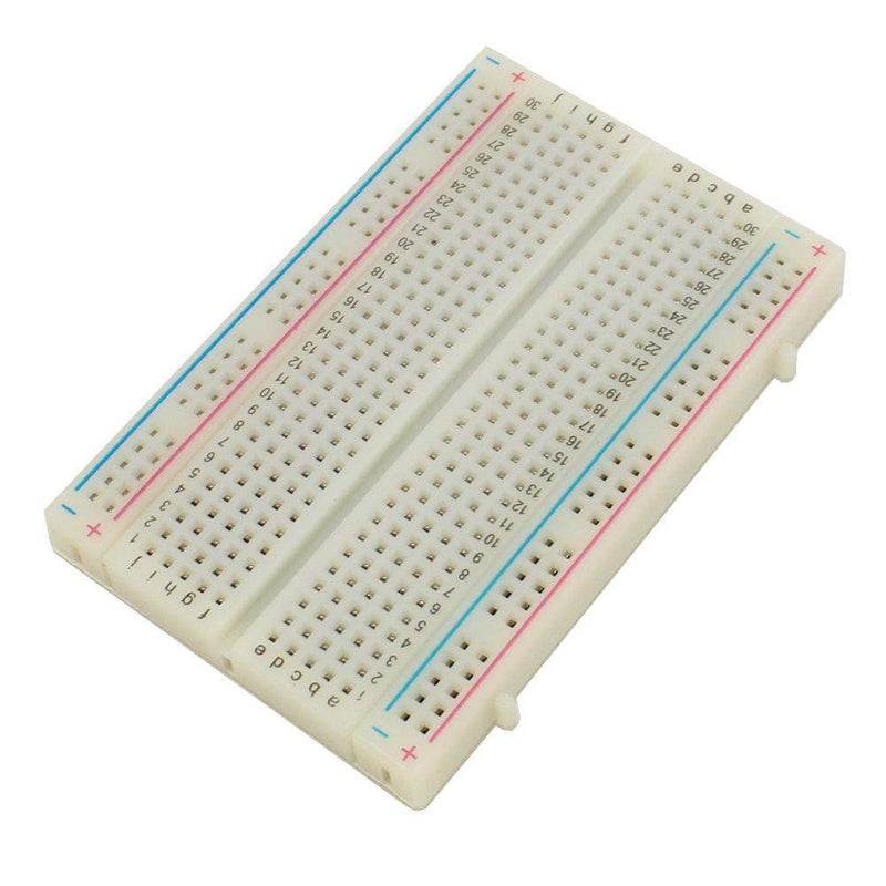400 Tie Points Solderless Self-Adhesive Breadboard Nickel Plated Bread Board Or Solderless Pieces PCB Circuit Test Board, Project Board for DIY Projects - Robotbanao.com