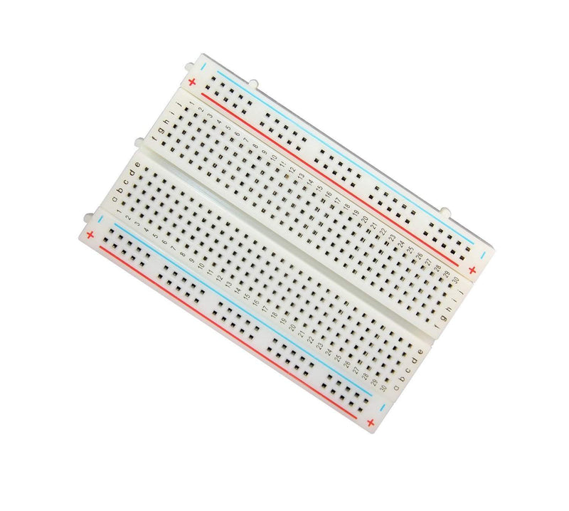 400 Tie Points Solderless Self-Adhesive Breadboard Nickel Plated Bread Board Or Solderless Pieces PCB Circuit Test Board, Project Board for DIY Projects - Robotbanao.com