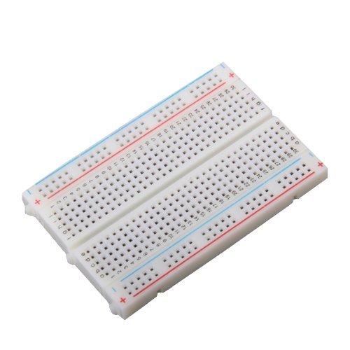 400 Tie Points Solderless Self-Adhesive Breadboard Nickel Plated Bread Board Or Solderless Pieces PCB Circuit Test Board, Project Board for DIY Projects - Robotbanao.com