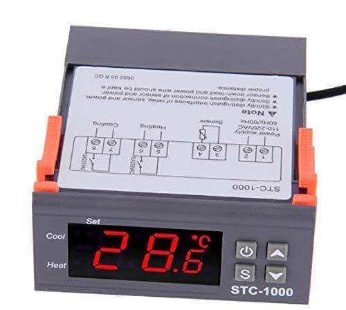 STC-1000 LED Digital Thermostat for Incubator Temperature Controller Thermoregulator Heating and Cooling Relay-Robotbanao.com-