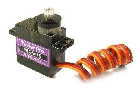 Mg90s Metal Geared Micro Servo 180 Degree for Rc Car Boat Plane Helicopter, Multicolor, Pack of 1-Robotbanao.com-180 degree servo motor,metal gear servo motor,mg90s,mg90s servo motors,robotics accessories,Servo Motor,SG90 Servo Motors