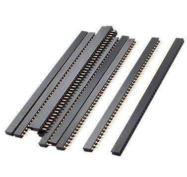 40 Pin 2.54mm Male and Female Pin Headers/Berg Strips for Arduino (Pack of 15 Each)