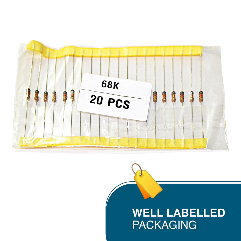 EBRTH02 50 Value Resistor Kit (Pack of 1000)