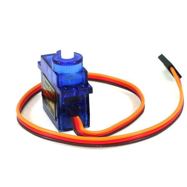 5 x TowerPro SG90 Micro Servo Motor, Blue ( 5 Pcs ) - Robotbanao.com