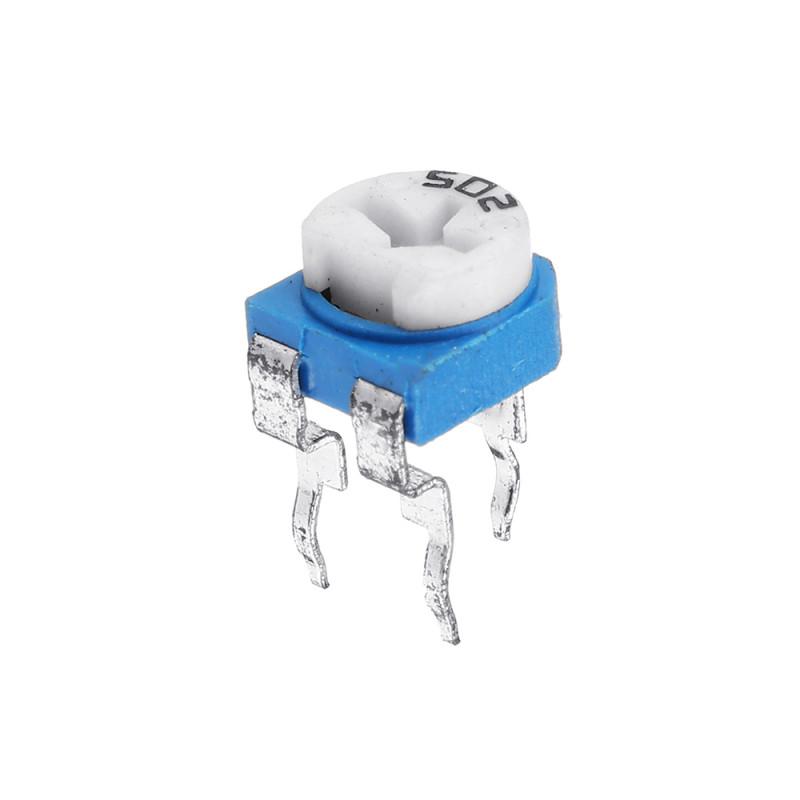 5K ohm Variable Resistor - Trimpot (RM065 Package) - Robotbanao.com