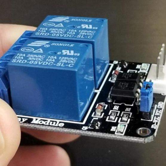5V 10A 2 Channel (2 CH ) Relay Module Shield For ARDUINO - Robotbanao.com