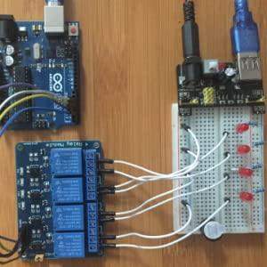 5V 4 Channel Relay Control Board Module With Optocoupler, 4 Way Relay Module for Arduino DSP AVR PIC ARM, Blue - Robotbanao.com