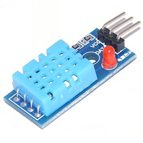 6 In 1 Mini, Pir, Ultrasonic, Dht 11 Temperature, Ir Proximity1 Ultimate Sensor Modules Kit With Sound SensorUno R3, Mega 2560, Raspberry Pi and All Microcontrollers, Multi Colour - Robotbanao.com