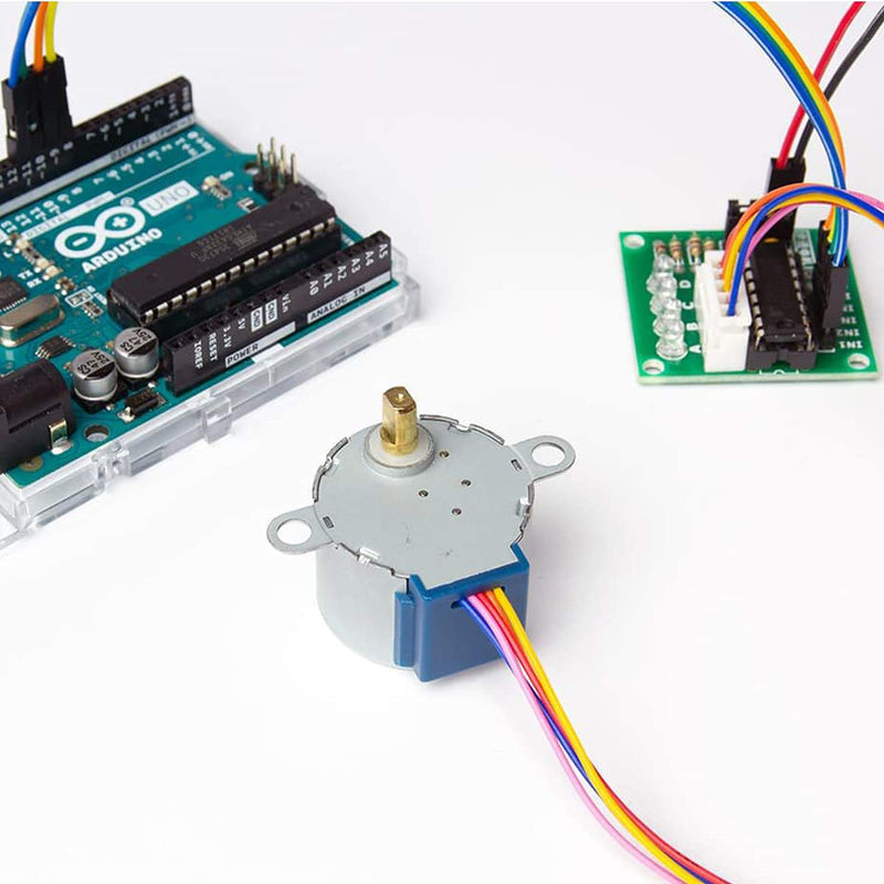 5v 28byj-48 Stepper Motor and Uln2003 Stepper Motor Drive Test Module Board, Multi Colour