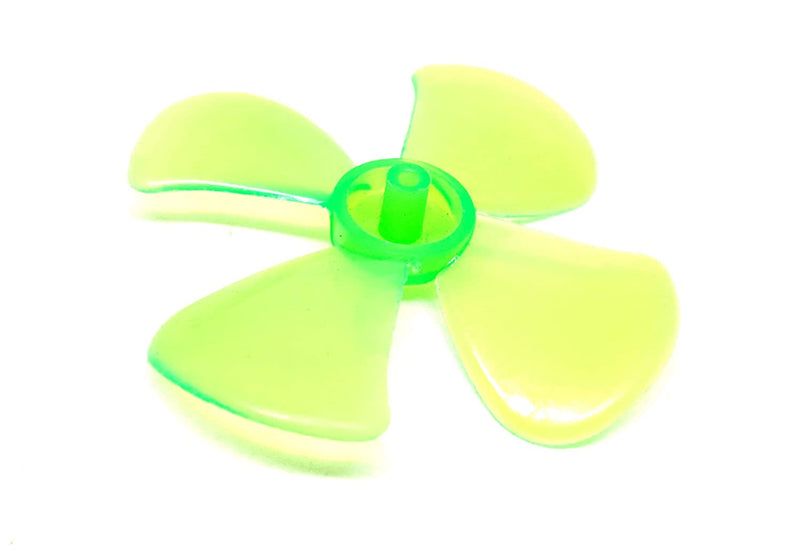 6V - 12V DC 2 X Toy Hobby DC Motor 27x33mm + 60mm 2 X Blade Fan Propeller Prop Shaft DC Motor Hobby DIY Science Projects