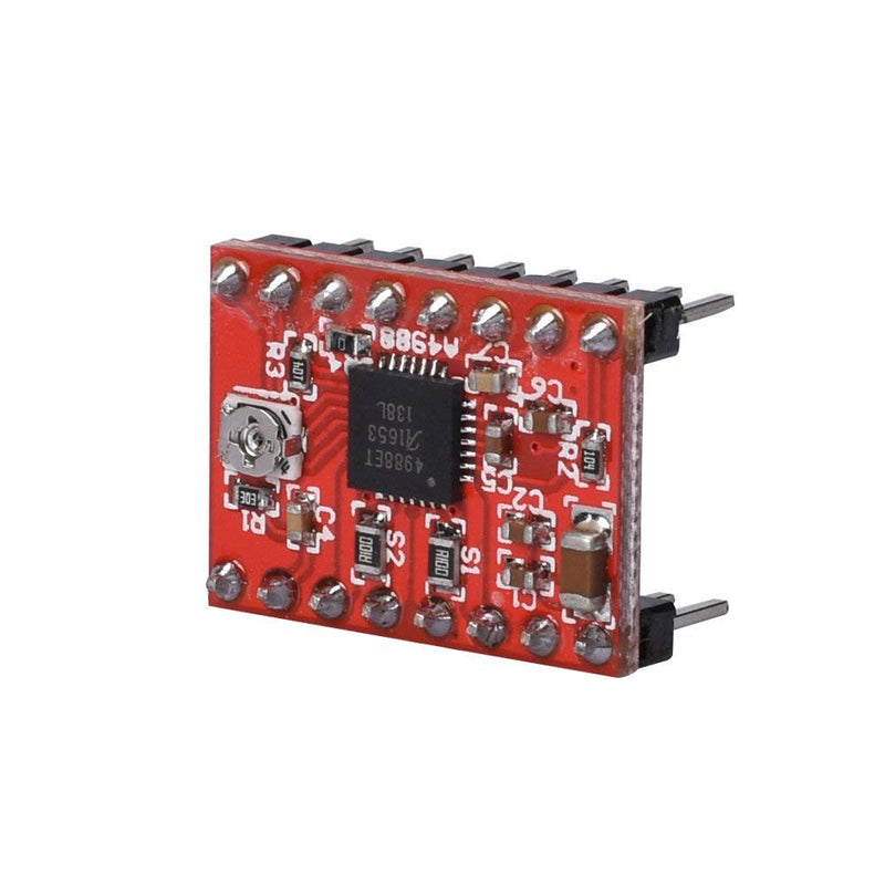 5Pcs A4988 Stepper Motor Driver with Heat Sink for 3D Printer