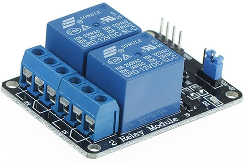5V 2 Channel Relay Module Control Board With Optocoupler for Arduino