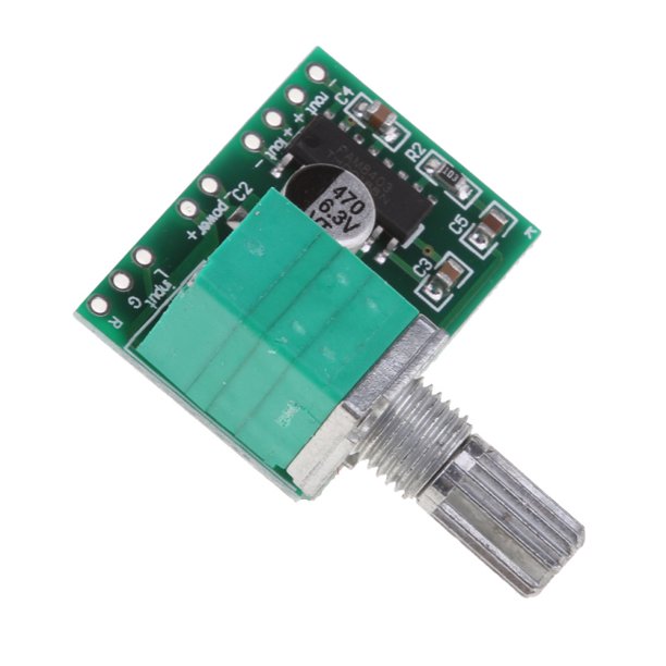 PAM8403 Mini 5V Audio Amplifier Board with Switch Potentiometer
