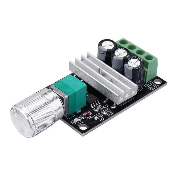6V 12V 24V 28V 3A 80W DC Motor Speed Controller (PWM) Speed Adjustable (Variable) Reversible Switch 1203BB DC Motor Driver 1203B - Robotbanao.com