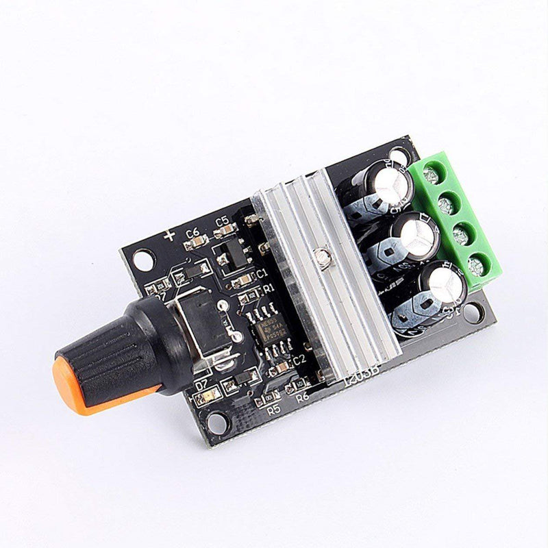 6V 12V 24V 28V 3A 80W DC Motor Speed Controller (PWM) Speed Adjustable (Variable) Reversible Switch 1203BB DC Motor Driver 1203B - Robotbanao.com