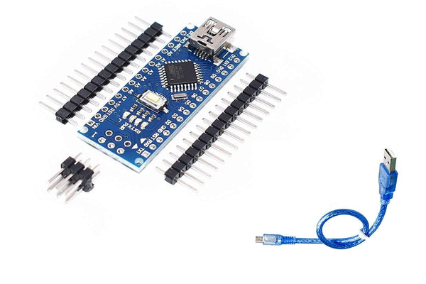 Unsoldered Nano V3.0 Module ATmega328P 5V 16MHz CH340G Chip Microcontroller Development Board for Arduino With USB Cable