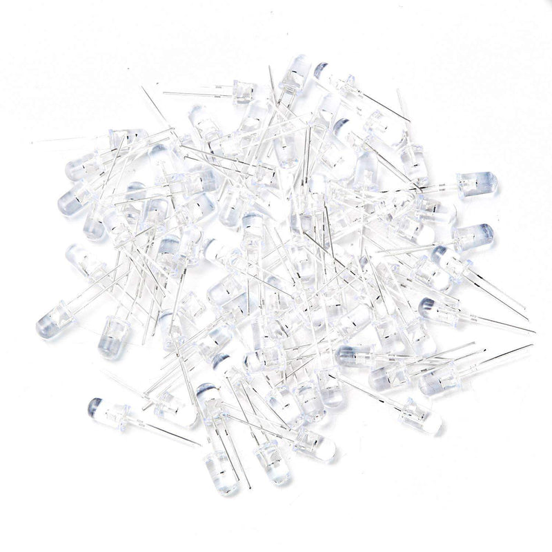 5mm Multicolor Slow Blinking Dynamics LED Diode Lights (Flashing Round DC) Bright Lighting Bulb Lamps Electronics Components Flicker Light Emitting Diodes - 250 Pieces