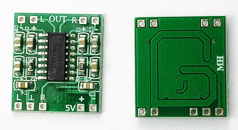 PAM8403 Module Super Board 2 * 3W Class D Digital Amplifier Board Efficient 2.5 to 5V USB Power - Pack of 1-Robotbanao.com-amplifier board,board,digital amplifier board,module,pam,pam 8403 module,pam8403,robotics accessories