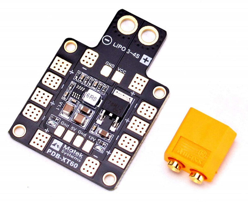 PDB-XT60 with BEC 5V and 12V