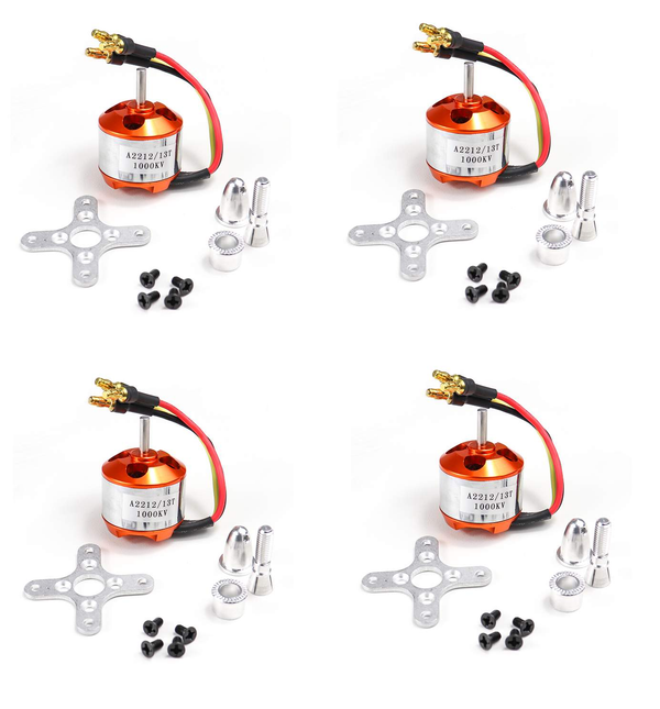 A2212 1000KV BLDC Motor (Set of 4)