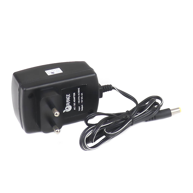 12V 2A Power supply Adapter charger with 5.5mm DC Plug Adapter