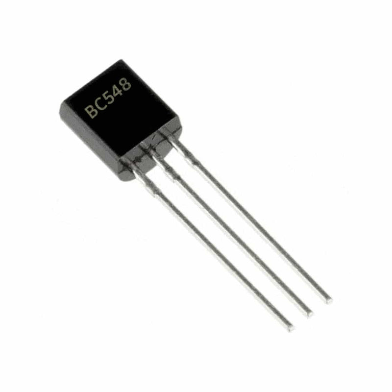 BC548 Transistor NPN TO-92 30V 100ma General Purpose Transistors-Robotbanao.com-