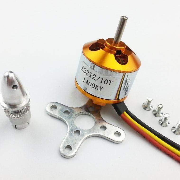 A2212 1400 KV BLDC Brushless DC Motor for Drone Quadcopter RC Plane - Robotbanao.com