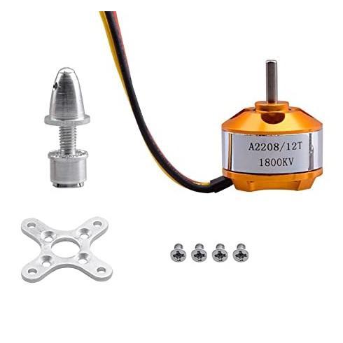 A2212 1800 KV BLDC Brushless DC Motor for Drone Quadcopter RC Plane - Robotbanao.com