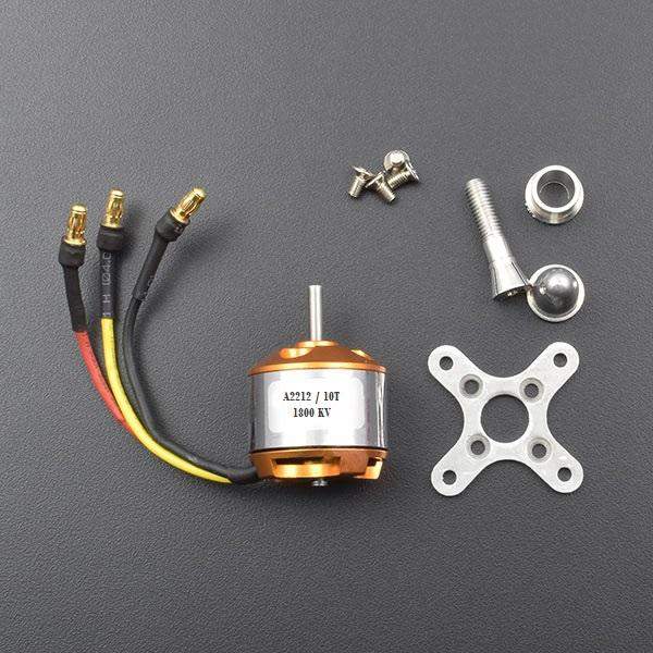 A2212 1800 KV BLDC Brushless DC Motor for Drone Quadcopter RC Plane - Robotbanao.com