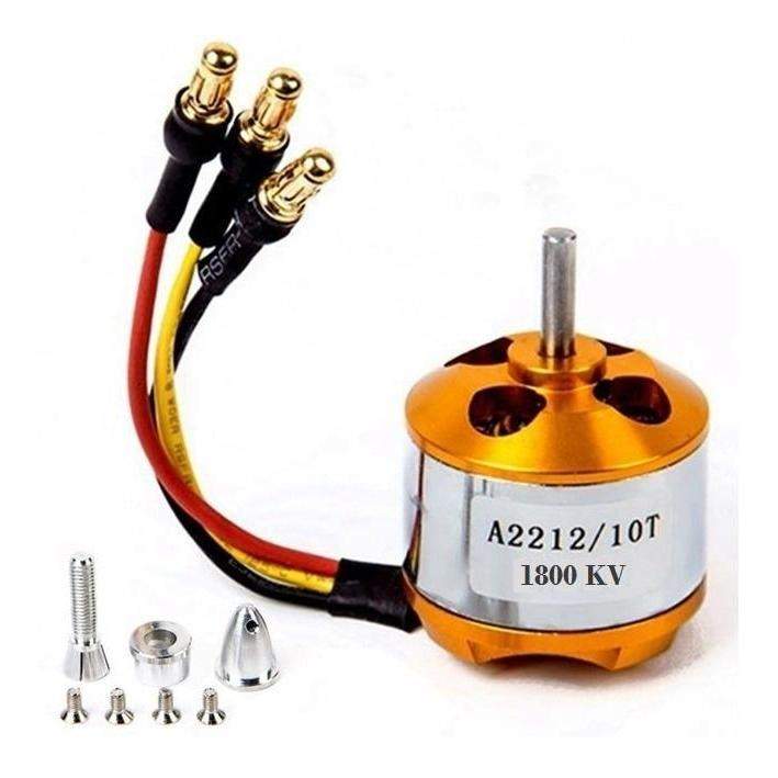 A2212 1800 KV BLDC Brushless DC Motor for Drone Quadcopter RC Plane - Robotbanao.com