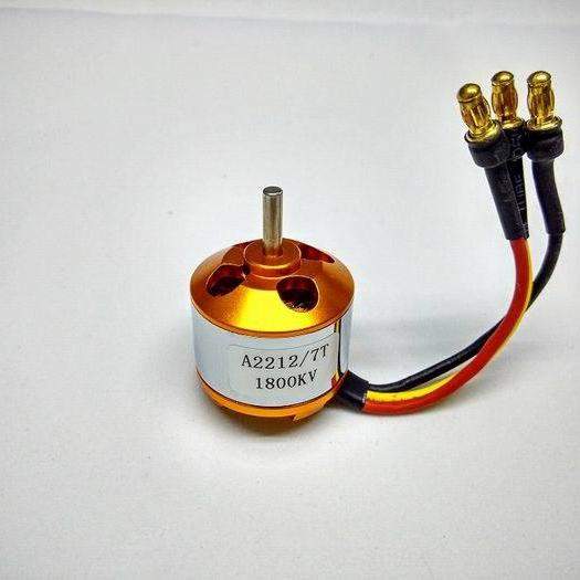 A2212 1800 KV BLDC Brushless DC Motor for Drone Quadcopter RC Plane - Robotbanao.com