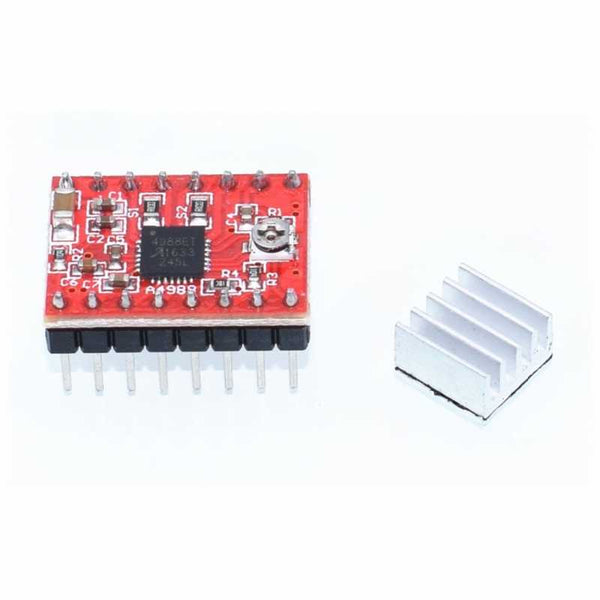 A4988 Stepper MotorDriver with Heatsink, 2A - Robotbanao.com