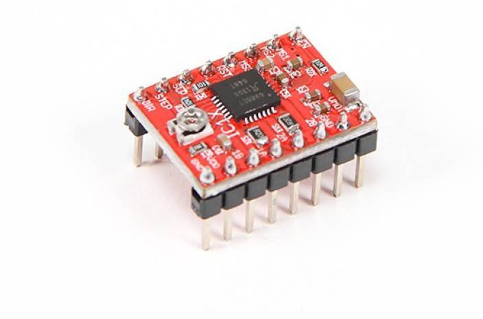 A4988 Stepper MotorDriver with Heatsink, 2A - Robotbanao.com